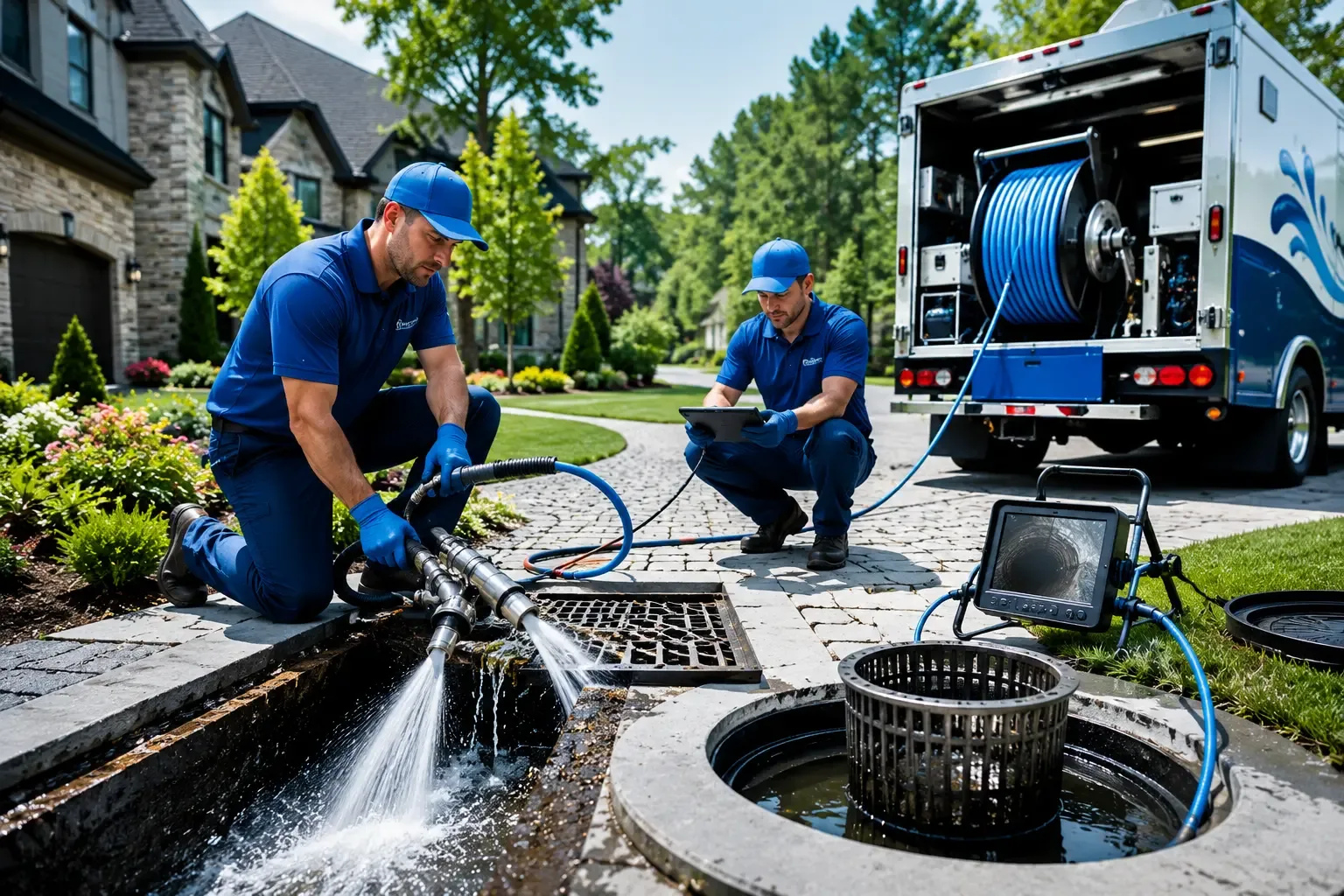 Local outdoor drain cleaning professionals in Waverly, IL